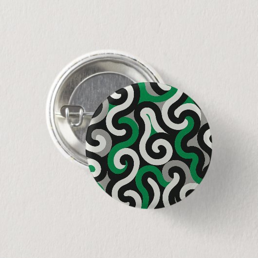 Grünes Team Button (Vorne & Hinten)