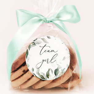 Grünes Team Mädchen Stickers