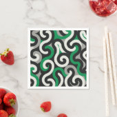 Grünes Team Serviette (Beispiel)