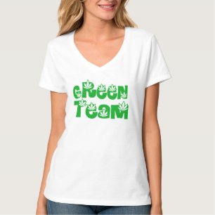 Grünes Team Unkraut Shirt - Pot Liebhaber Lustiges