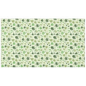 Grünes Teemuster Tischdecke (Vorderseite (Horizontal))