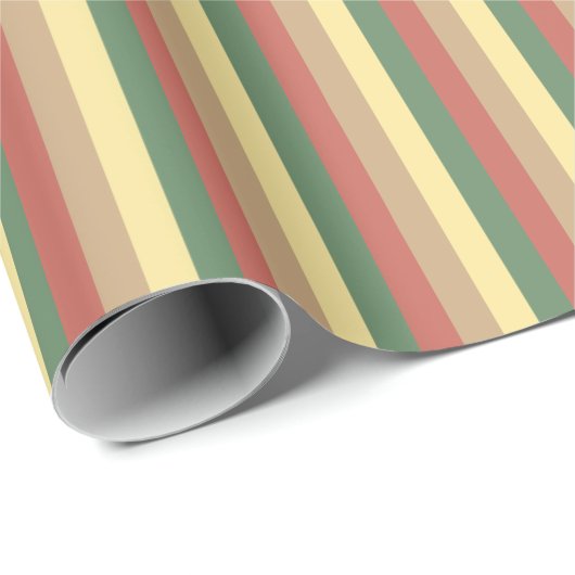 Grünes Teewackelpapier Geschenkpapier (Rolleneckpunkt)