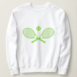 Grünes Tennis Sweatshirt