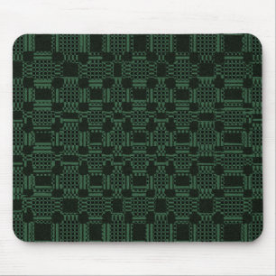 Grünes texturiertes Quadrat Mousepad