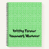 Grünes Texturriss Notizblock (Vorderseite)