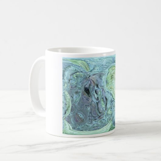 Grünes Tier Kaffeetasse (Vorderseite Links)