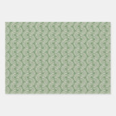 Grünes Tiger-Jungle-Safari-Wrapping Paper-Set Geschenkpapier Set (Vorderseite 2)