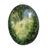 Grünes Topiary Heart Dartscheibe (Vorderseite rechts)