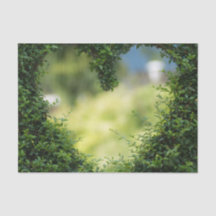 Grünes Topiary Heart