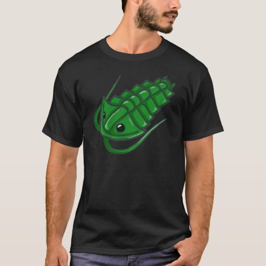 Grünes Trilobite T-Shirt (Vorderseite)