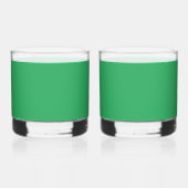 GRÜNES TRINKGLAS WHISKYGLAS (Rechts)