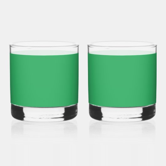 GRÜNES TRINKGLAS WHISKYGLAS (Links)