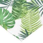 Grünes tropisches Blätter Tischdecke (Schrägansicht)