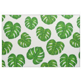Grünes tropisches Monstera-Blätter-Muster Stoff (Fat Quarter (45,7 x 55,9 cm))