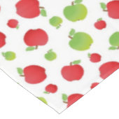 Grünes u. rotes Apple drucken Tischdecke (Schrägansicht)