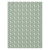 Grünes u. rotes Kaktus-Muster Tischdecke (Vorderseite)