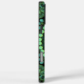 Grünes und Aquamarines Kaleidoskop Mandala Pattern Case-Mate iPhone Hülle (Rückseite / Rechts)