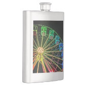 Grünes und blaues Riesenrad Flachmann (Rechts)