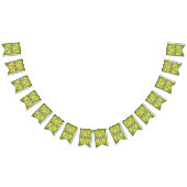 Grünes und braunes Muster Wimpelkette (Alle)