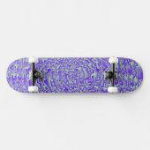 Grünes und Lila Design Skateboard (Horizontal)