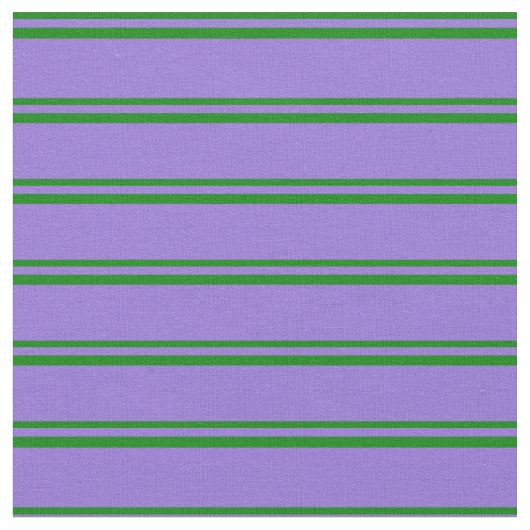 Grünes und Lila Lines-Muster Stoff (Nahaufnahme)
