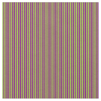 Grünes und Lila Muster der Streifen Stoff