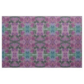 Grünes und lila Muster Stoff (Fat Quarter (45,7 x 55,9 cm))