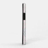 Grünes und rosa Pastell-Diamantmuster Case-Mate iPhone Hülle (Hinten/Rechts)