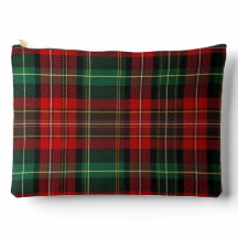 Grünes und rotes Tartan-Karo