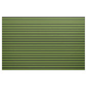 Grünes und schwarzes, gelb/gestreiftes Muster Stoff (Fat Quarter (45,7 x 55,9 cm))