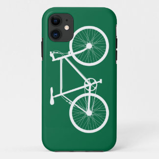Grünes und weißes Fahrrad Case-Mate iPhone Hülle