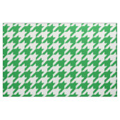 Grünes und weißes Hahnentrittmuster-Gewebe Stoff (Fat Quarter (45,7 x 55,9 cm))
