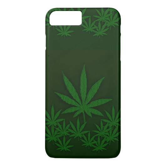 Grünes Unkraut iPhone 7 Case-Mate iPhone Hülle (Rückseite)