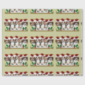 Grünes Verpackungspapier der Geschenkpapier (Flach)