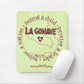 GRÜNES VINTAGES OKIPE MOUSEPAD (Mit Mouse)