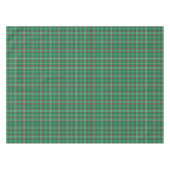 Grünes Vintages Weihnachtskarierte Tischdecke (Vorderseite (Horizontal))