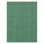 Grünes Vintages Weihnachtskarierte Tischdecke (Vorderseite)