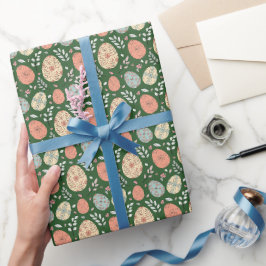 Grünes Volkspapier Geschenkpapier