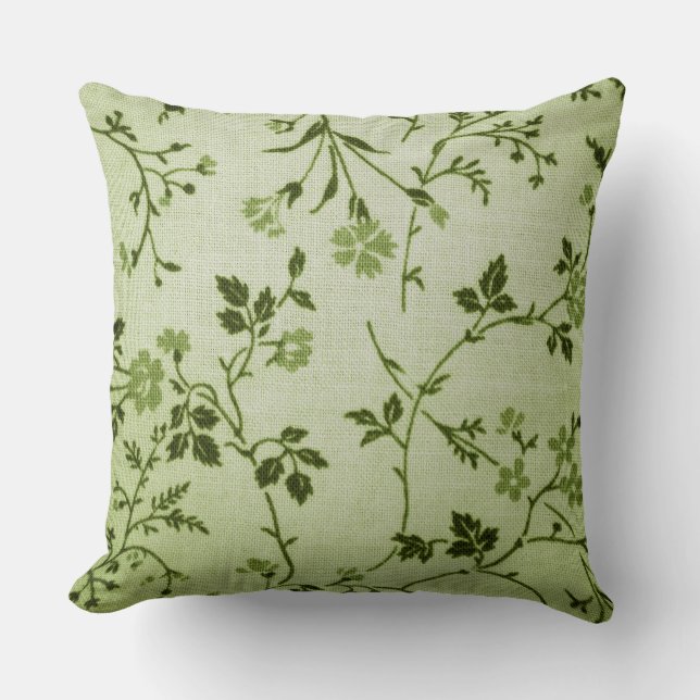 Grünes, warmes Geschenk Schlafzimmerdesign Kissen (Vorderseite)