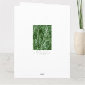 Grünes Wasser Karte (Rückseite)