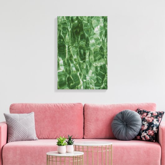 Grünes Wasser Leinwanddruck (Insitu (Wohnzimmer))