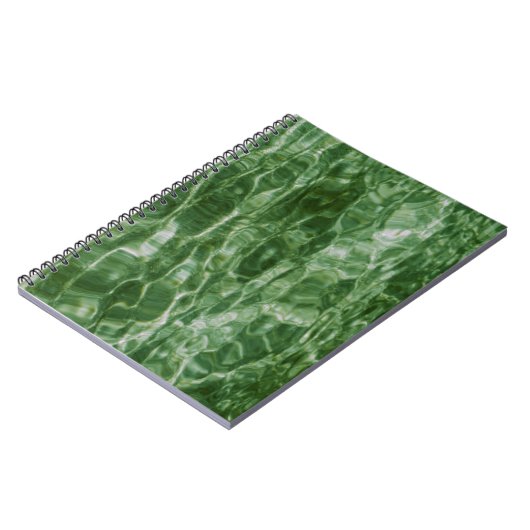 Grünes Wasser Notizblock (Linke Seite)