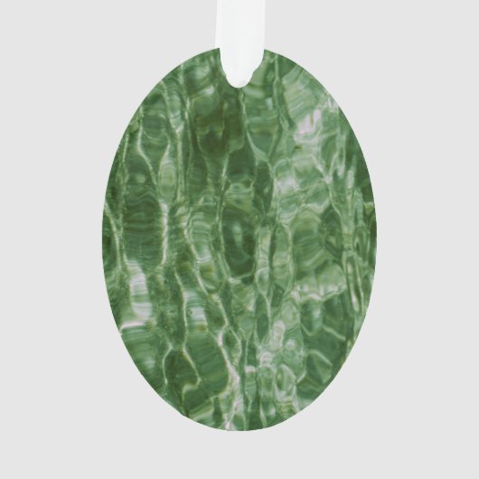 Grünes Wasser Ornament (Rückseite)