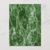 Grünes Wasser Postkarte (Vorderseite)
