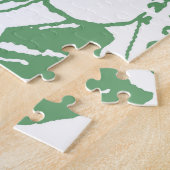 Grünes Wasser-Puzzle Puzzle (Seite)