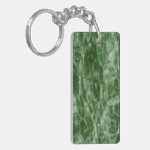 Grünes Wasser Schlüsselanhänger (Vorderseite links)