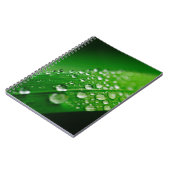 Grünes Wasserblatt Notizblock (Linke Seite)