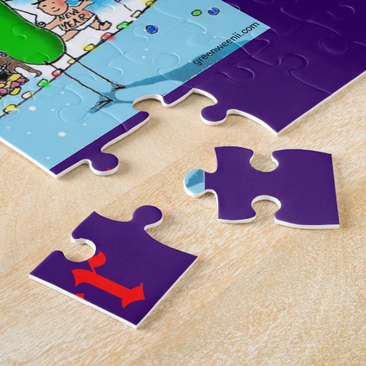 Grünes Weenii "Saisonstörungs-" Puzzle (Seite)