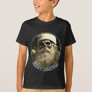 Grünes Weihnachten - Skelett-Weihnachtsmann 65609 T-Shirt