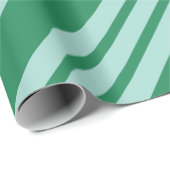 Grünes Weihnachtscreme Geschenkpapier (Rolleneckpunkt)